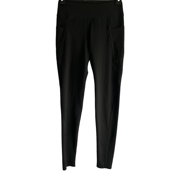 Uniqlo Womens Size XS Black‎ Airism Leggings UV Protection Cool Touch - Picture 2 of 7